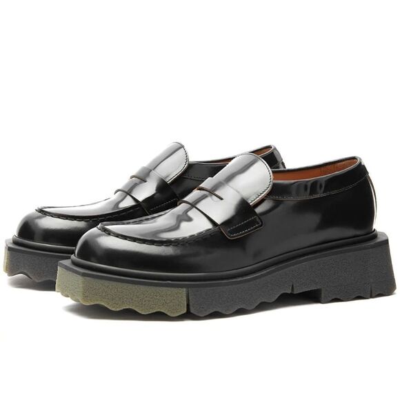 Off-White Leather Sponge Loafer - Picture 10 of 10
